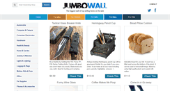 Desktop Screenshot of jumbowall.com
