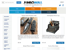 Tablet Screenshot of jumbowall.com